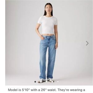 Levi’s Low Pro jeans in a size: 24